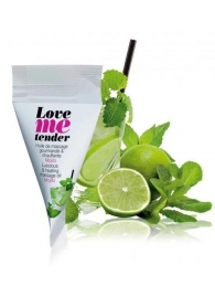 Съедобное согревающее массажное масло Love Me Tender Mojito с ароматом мохито - 10 мл. - Love to Love - купить с доставкой в Череповце
