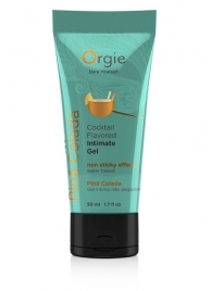 Съедобный интимный гель Orgie Lube Tube Cocktail Pina Colada - 50 мл. - ORGIE - купить с доставкой в Череповце