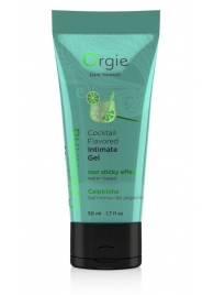 Съедобный интимный гель Orgie Lube Tube Cocktail Caipirinha - 50 мл. - ORGIE - купить с доставкой в Череповце