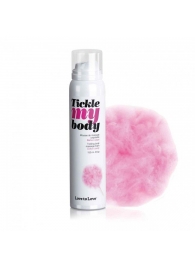 Массажная хрустящая пенка Tickle My Body Cotton Candy с ароматом сладкой ваты - 150 мл. - Love to Love - купить с доставкой в Череповце