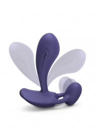 Темно-синий вибромассажер Witty P G Vibrator with Remote Control - Love to Love - в Череповце купить с доставкой