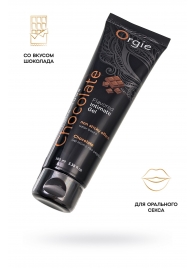 Интимный гель на водной основе Lube Tube Chocolate с шоколадным вкусом - 100 мл. - ORGIE - купить с доставкой в Череповце