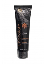 Интимный гель на водной основе Lube Tube Chocolate с шоколадным вкусом - 100 мл. - ORGIE - купить с доставкой в Череповце