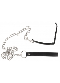 Зажим для половых губ с поводком Pussy Clamp With A Leash - Orion - купить с доставкой в Череповце