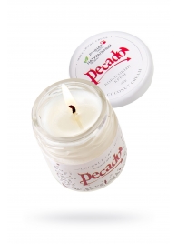 Массажная свеча Сoconut Cream - 35 мл. - Pecado - купить с доставкой в Череповце