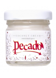 Массажная свеча Сoconut Cream - 35 мл. - Pecado - купить с доставкой в Череповце