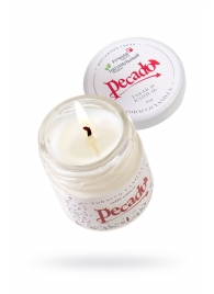 Массажная свеча Tobacco Vanilla - 35 мл. - Pecado - купить с доставкой в Череповце