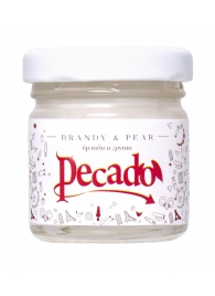 Массажная свеча Brandy   Pear - 35 мл. - Pecado - купить с доставкой в Череповце
