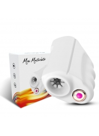Белый вибромастурбатор Mini Masturbator - Silicone Toys - в Череповце купить с доставкой