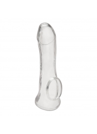 Прозрачная насадка на пенис Transparent Penis Enhancing Sleeve Extension - 15,9 см. - BlueLine - в Череповце купить с доставкой