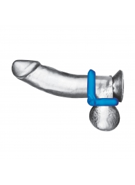 Комплект из 2 эрекционных колец-восьмерок 2-Pack Duo Cock And Ball Stamina Enhancement Ring - BlueLine - в Череповце купить с доставкой