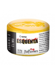 Возбуждающий крем Esquenta с разогревающим эффектом - 3,5 гр. - HotFlowers - купить с доставкой в Череповце