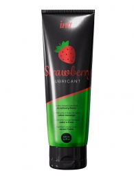 Смазка на водной основе с ароматом клубники Strawberry Lubricant - 100 мл. - INTT - купить с доставкой в Череповце