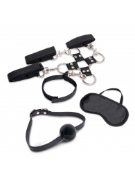 Набор для фиксации из 7 предметов Hogtie   Ball Gag Kit - Lux Fetish - купить с доставкой в Череповце