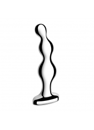 Стальной анальный фаллоимитатор для простаты Stainless Steel Anal Beads - 13 см. - b-Vibe - в Череповце купить с доставкой