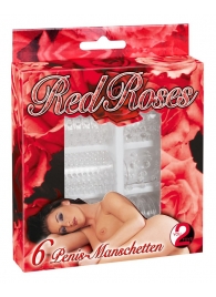 Набор из 6 насадок с шипиками Red Roses - Orion - в Череповце купить с доставкой