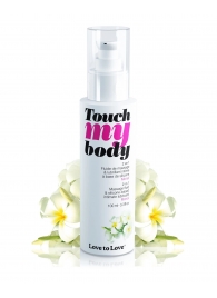 Силиконовый лубрикант 2-в-1 Touch My Body с ароматом моной - 100 мл. - Love to Love - купить с доставкой в Череповце