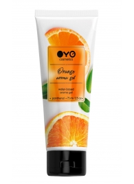 Лубрикант на водной основе OYO Aroma Gel Orange с ароматом апельсина - 75 мл. - OYO - купить с доставкой в Череповце