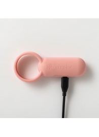 Коралловое эрекционное кольцо Iroha SVR Coral Pink - Tenga - в Череповце купить с доставкой