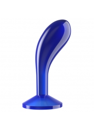 Синяя анальная втулка Flawless Clear Prostate Plug 6.0 - 15 см. - Lovetoy - в Череповце купить с доставкой