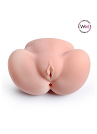 Реалистичный мастурбатор с двумя функциональными отверстиями - Erowoman-Eroman - в Череповце купить с доставкой