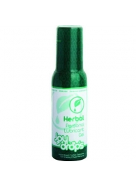 Смазка на водной основе JoyDrops Herbal - 100 мл. - JoyDrops - купить с доставкой в Череповце