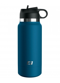 Мастурбатор-вагина в синей колбе F*ck Flask - Pipedream - в Череповце купить с доставкой