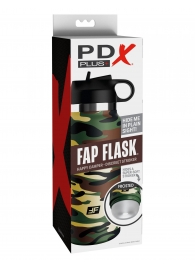 Мастурбатор в камуфляжной колбе Fap Flask - Pipedream - в Череповце купить с доставкой