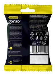 Ультратонкие презервативы Ganzo Ultra thin в мягкой упаковке - 3 шт. - Ganzo - купить с доставкой в Череповце