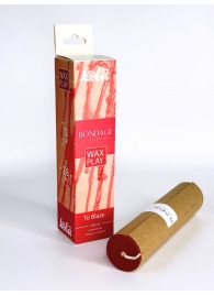 Низкотемпературная свеча для тактильной практики Wax Play To Blaze - Lola Games - купить с доставкой в Череповце