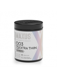 Экстремально тонкие презервативы MAXUS 003 Extra Thin - 15 шт. - Maxus - купить с доставкой в Череповце