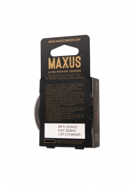 Ультратонкие презервативы MAXUS AIR Ultra Thin - 3 шт. - Maxus - купить с доставкой в Череповце