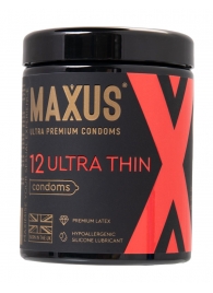 Ультратонкие презервативы MAXUS Ultra Thin - 12 шт. - Maxus - купить с доставкой в Череповце