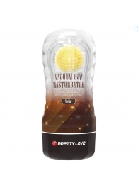 Прозрачный текстурированный мастурбатор Vacuum Cup Masturbator Stellar - Baile - в Череповце купить с доставкой