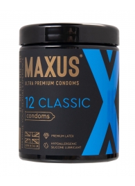 Классические презервативы MAXUS Classic - 12 шт. - Maxus - купить с доставкой в Череповце