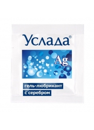 Гель-лубрикант «Услада с серебром» - 3 гр. - Биоритм - купить с доставкой в Череповце