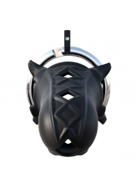 Черный замок верности Extreme Silicone Cock Blocker - Pipedream - купить с доставкой в Череповце