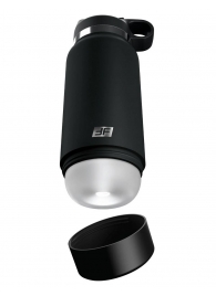 Черный мастурбатор в виде бутылки Fap Flask - Pipedream - в Череповце купить с доставкой