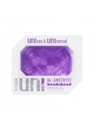 Фиолетовый мастурбатор-стимулятор Tenga Uni Amethyst - Tenga - в Череповце купить с доставкой