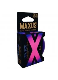 Презервативы Maxus XXL увеличенного размера - 3 шт. - Maxus - купить с доставкой в Череповце