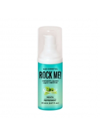 Жидкий вибратор Nuei Rock Me! с ароматом мяты - 20 мл. - Nuei cosmetics - купить с доставкой в Череповце