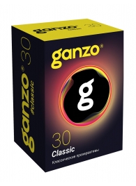 Классические презервативы с обильной смазкой Ganzo Classic - 30 шт. - Ganzo - купить с доставкой в Череповце