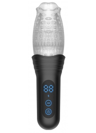 Автоматический мастурбатор Oral Sex Masturbator с функциями ротации, вибрации и фрикций - Secwell - в Череповце купить с доставкой