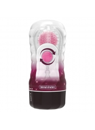 Прозрачный текстурированный мастурбатор Vacuum Cup Masturbator Black Hole - Baile - в Череповце купить с доставкой