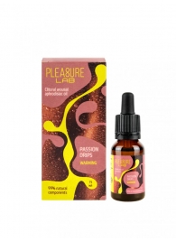 Капли с согревающим эффектом Passion Drips Warming - 15 мл. - Pleasure Lab - купить с доставкой в Череповце