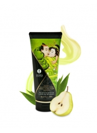 Массажный крем для тела с ароматом груши и зелёного чая Pear   Exotic Green Tea - 200 мл. - Shunga - купить с доставкой в Череповце