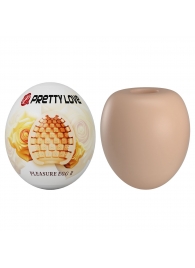 Бежевый мастурбатор-яйцо Pleasure Egg II - Baile - в Череповце купить с доставкой