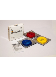 Разноцветные ароматизированные презервативы Unilatex Multifruits - 3 шт. - Unilatex - купить с доставкой в Череповце