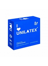 Классические презервативы Unilatex Natural Plain - 3 шт. - Unilatex - купить с доставкой в Череповце