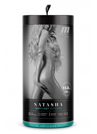 Мастурбатор-вагина с вибрацией Soft   Wet Natasha Realistic Beige Masturbator - Blush Novelties - в Череповце купить с доставкой